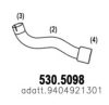 MERCE 9304921301 Exhaust Pipe